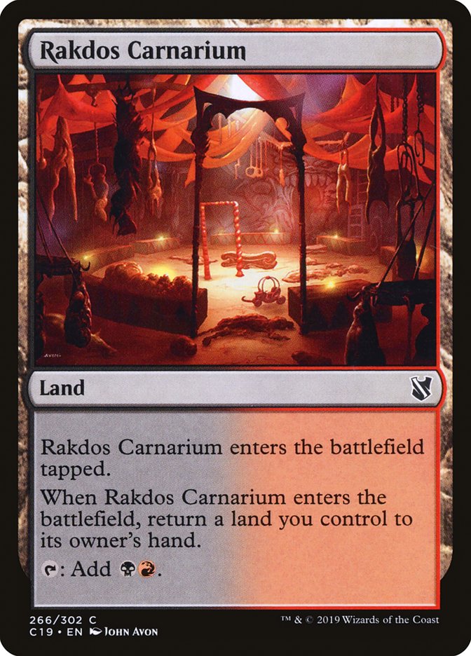 Rakdos Carnarium [Commander 2019] (C19 266)