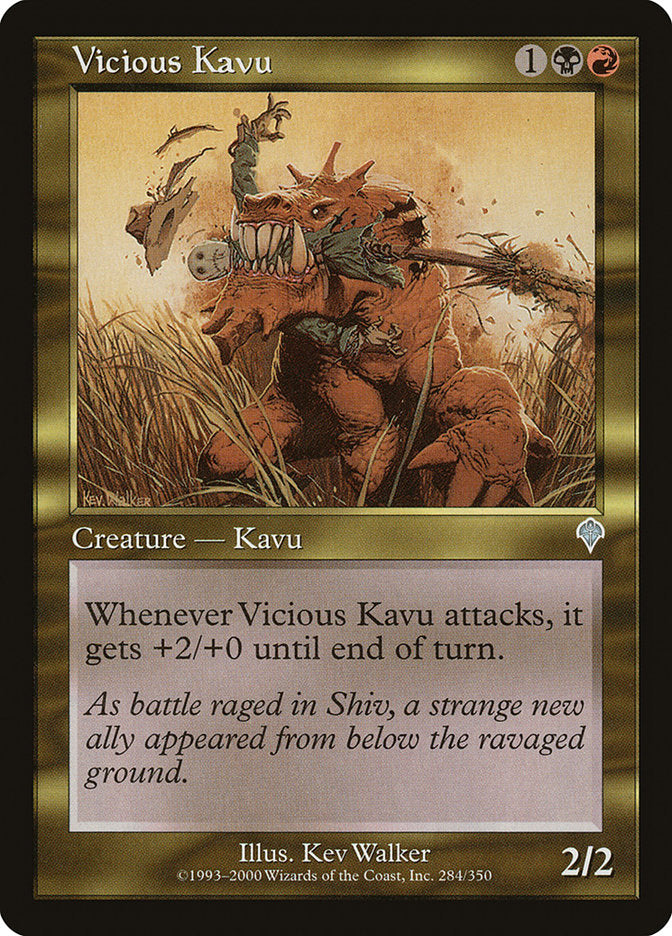 Vicious Kavu [Invasion] (INV 284)