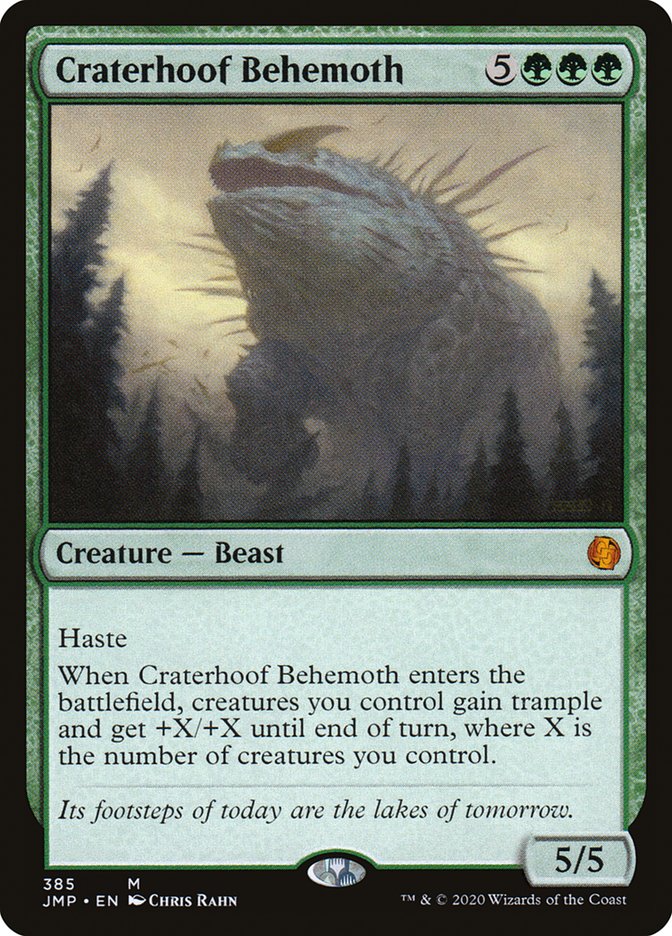 Craterhoof Behemoth [Jumpstart] (JMP 385)
