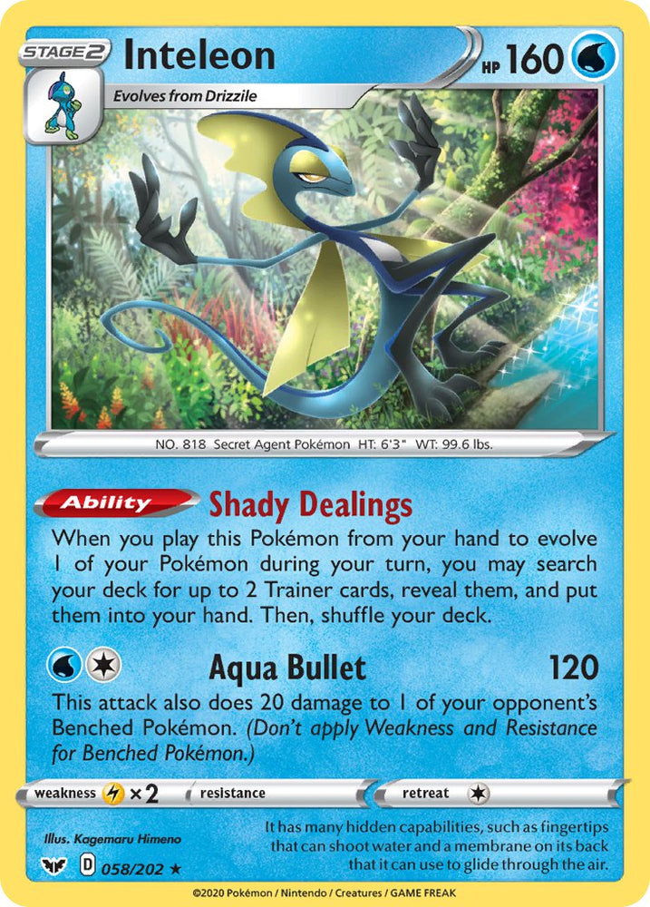 Inteleon (058/202) [Theme Deck Exclusives]