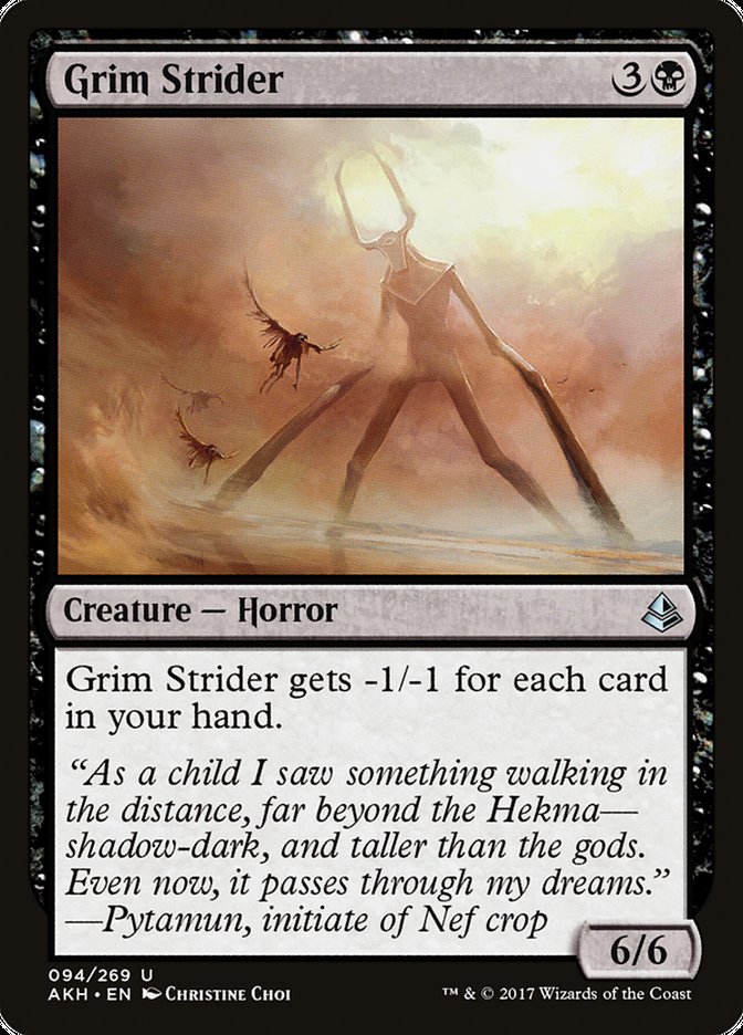 Grim Strider [Amonkhet] (AKH 94)