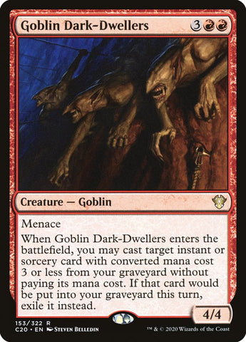 Goblin Dark-Dwellers [Commander 2020] (C20 153)