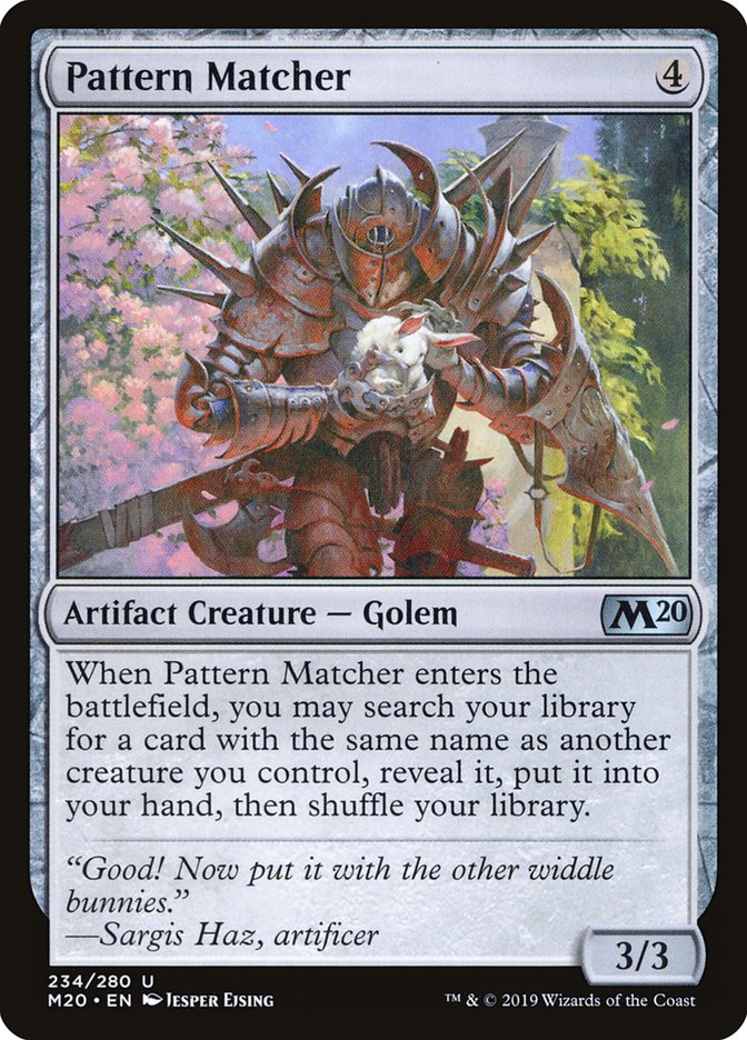 Pattern Matcher [Core Set 2020] (M20 234)
