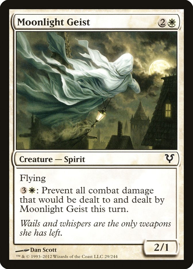 Moonlight Geist [Avacyn Restored] (AVR 29)