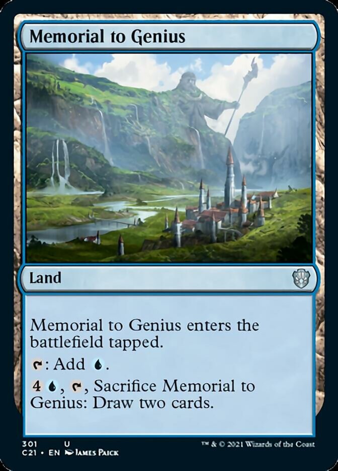 Memorial to Genius [Commander 2021] (C21 301)
