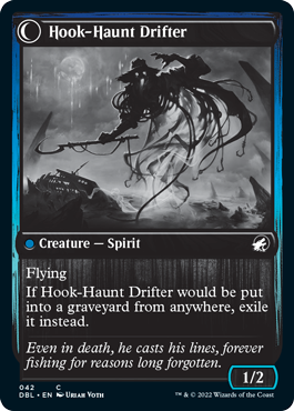 Baithook Angler // Hook-Haunt Drifter [Innistrad: Double Feature] (DBL 42)