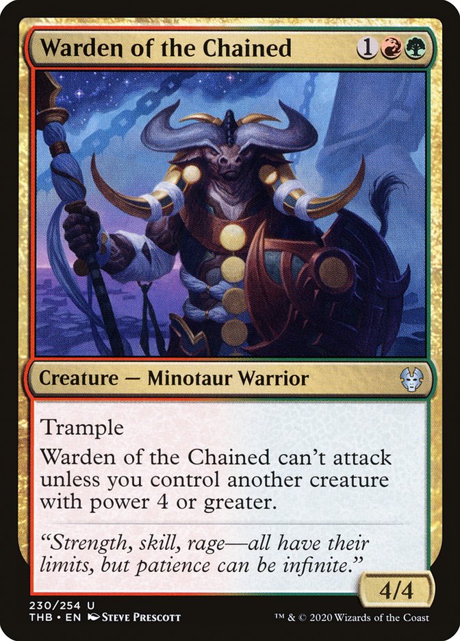 Warden of the Chained [Theros Beyond Death] (THB 230)