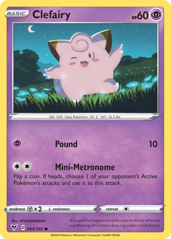 Clefairy (63) [Sword & Shield: Vivid Voltage]