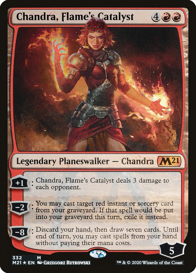 Chandra, Flame's Catalyst [Core Set 2021] (M21 332)