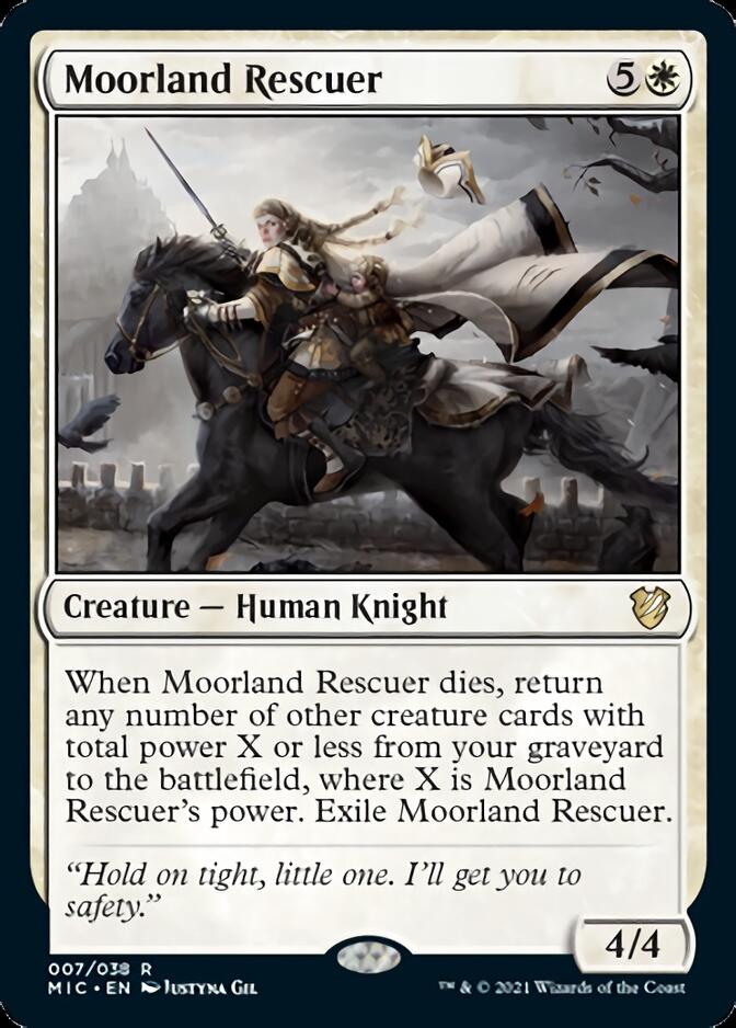 Moorland Rescuer [Innistrad: Midnight Hunt Commander] (MIC 7)