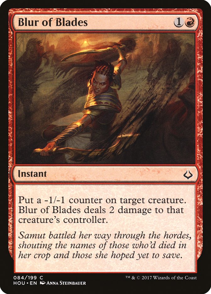 Blur of Blades [Hour of Devastation] (HOU 84)