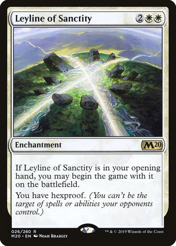 Leyline of Sanctity [Core Set 2020] (M20 26)