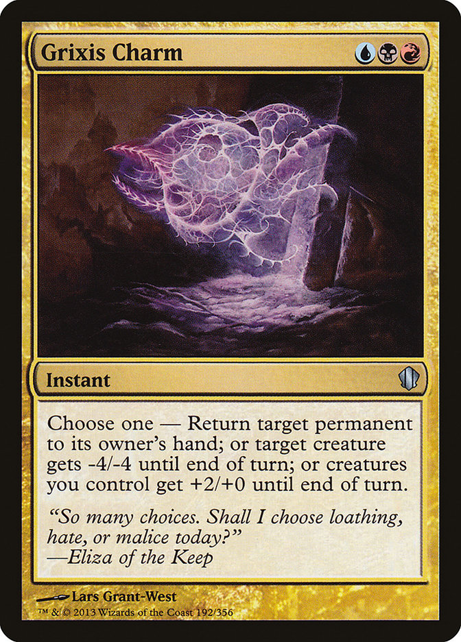 Grixis Charm [Commander 2013] (C13 192)