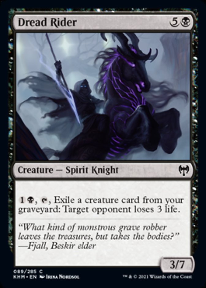 Dread Rider [Kaldheim] (KHM 89)