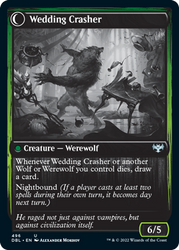 Wolfkin Outcast // Wedding Crasher [Innistrad: Double Feature] (DBL 496)