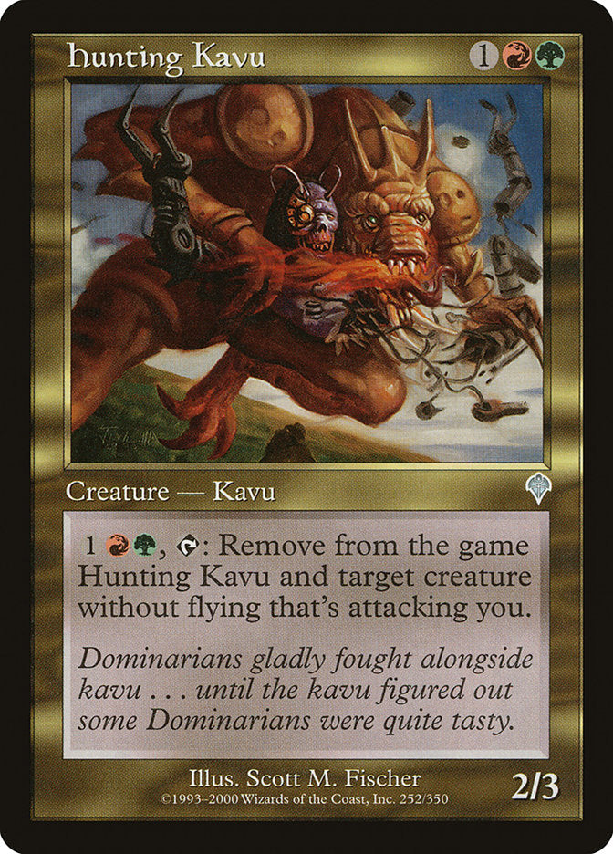 Hunting Kavu [Invasion] (INV 252)