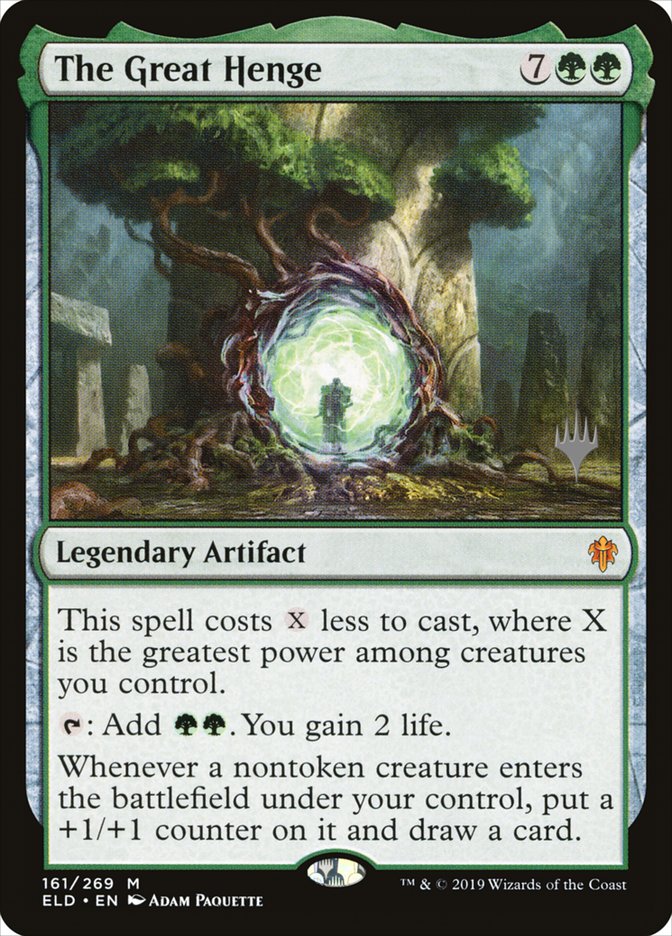 The Great Henge (Promo Pack) [Throne of Eldraine Promos] (PELD 161P)