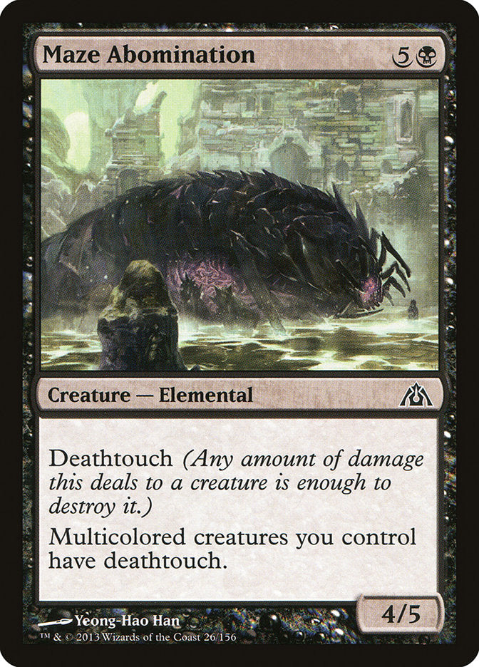 Maze Abomination [Dragon's Maze] (DGM 26)