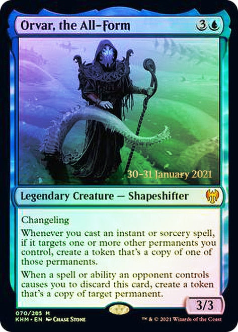 Orvar, the All-Form  [Kaldheim Prerelease Promos] (PKHM 70)