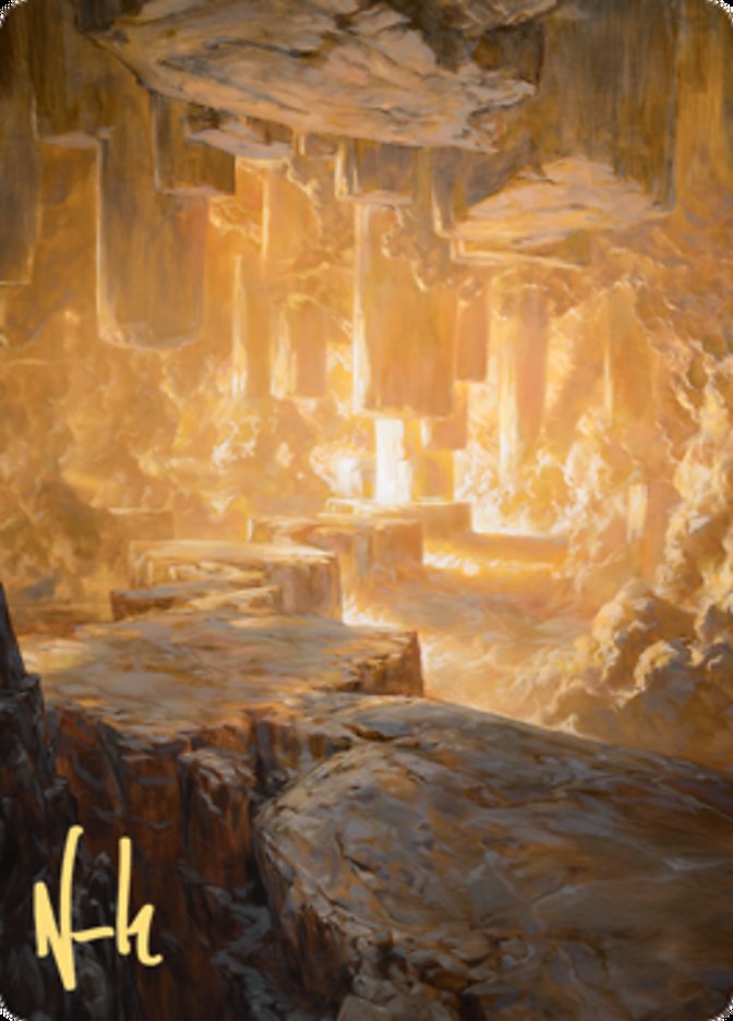 Pillarverge Pathway // Pillarverge Pathway (Art Series) [Zendikar Rising Art Series] (AZNR 28)
