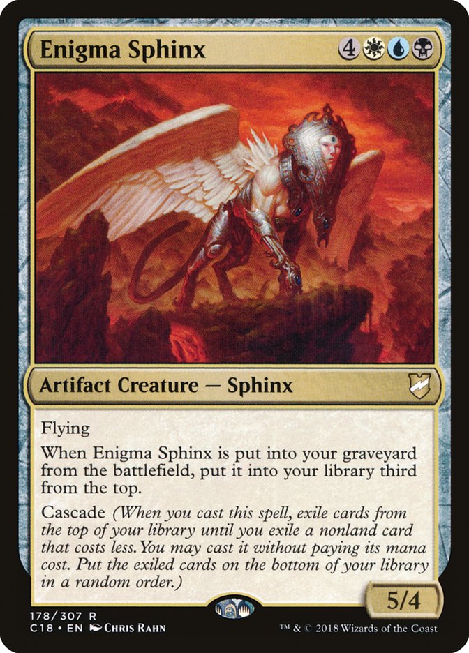 Enigma Sphinx [Commander 2018] (C18 178)