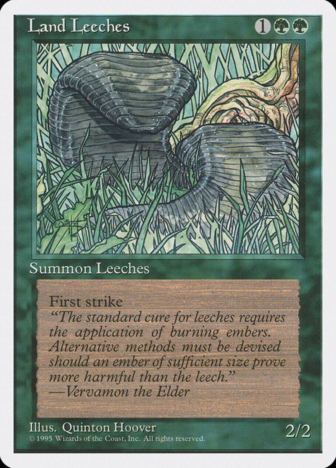 Land Leeches [Fourth Edition] (4ED 255)