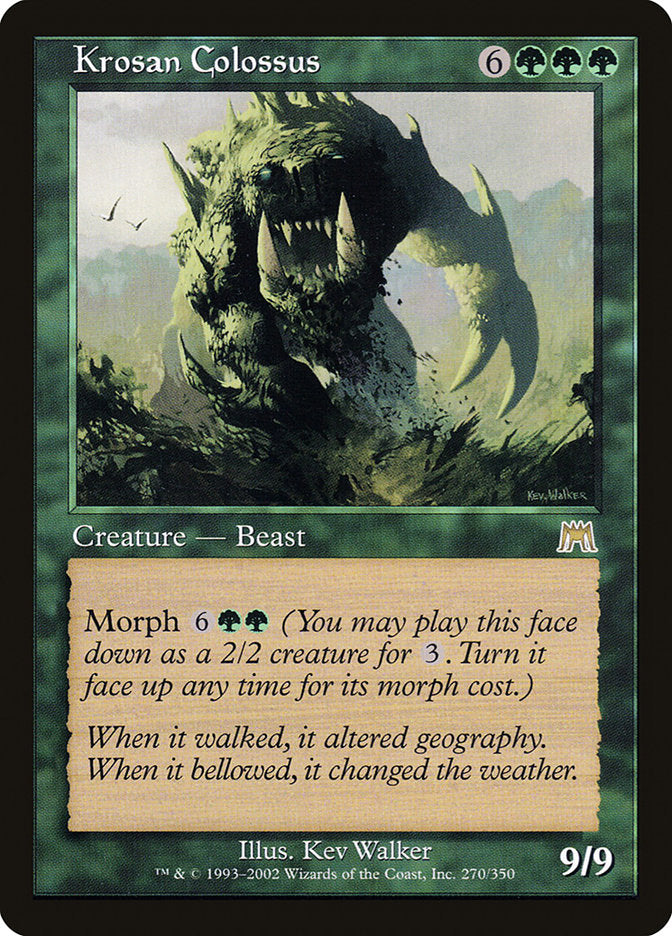 Krosan Colossus [Onslaught] (ONS 270)