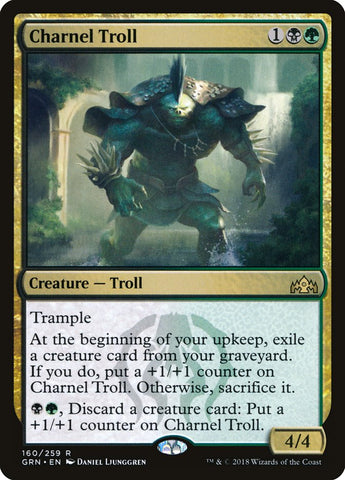 Charnel Troll [Guilds of Ravnica] (GRN 160)