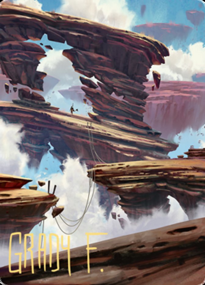 Boulderloft Pathway // Boulderloft Pathway (Art Series) [Zendikar Rising Art Series] (AZNR 22)