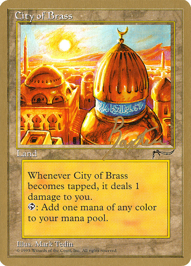 City of Brass (George Baxter) [Pro Tour Collector Set] (PTC GB112)