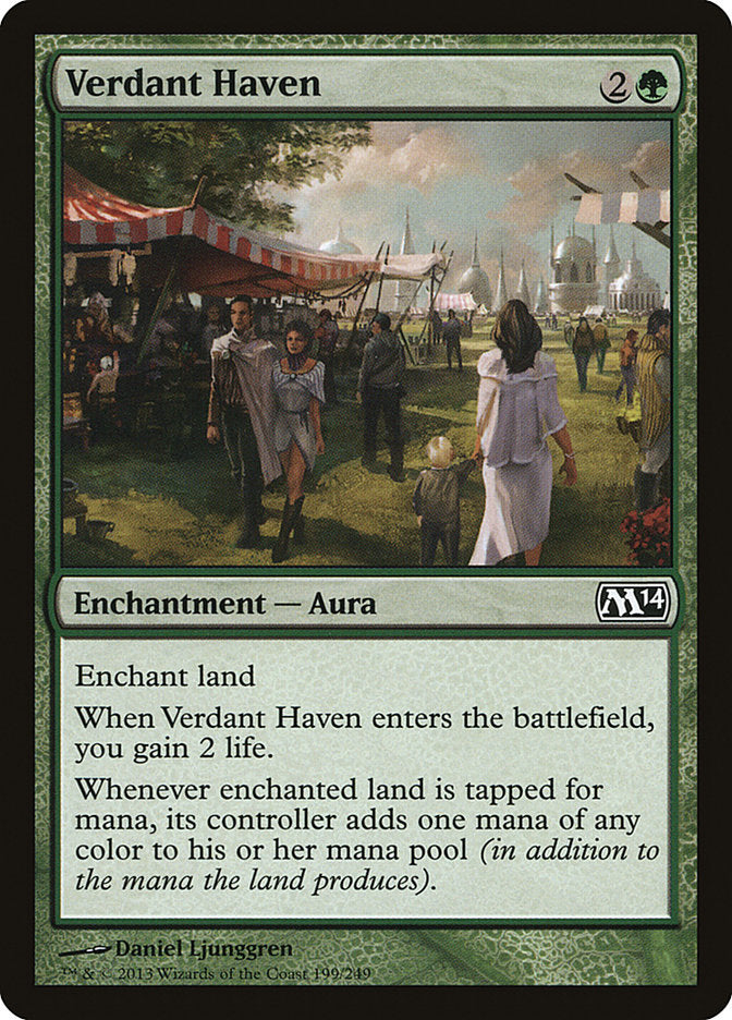 Verdant Haven [Magic 2014] (M14 199)