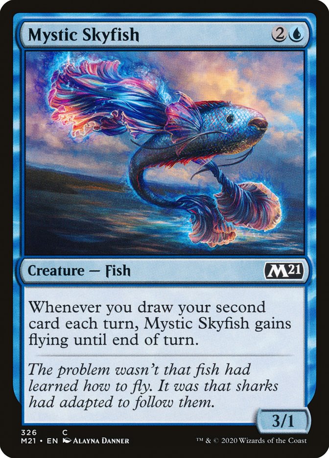 Mystic Skyfish [Core Set 2021] (M21 326)