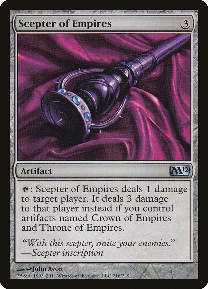 Scepter of Empires [Magic 2012] (M12 216)