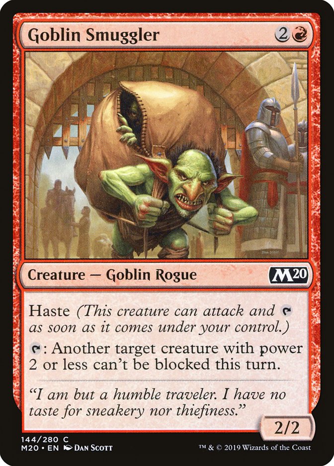 Goblin Smuggler [Core Set 2020] (M20 144)