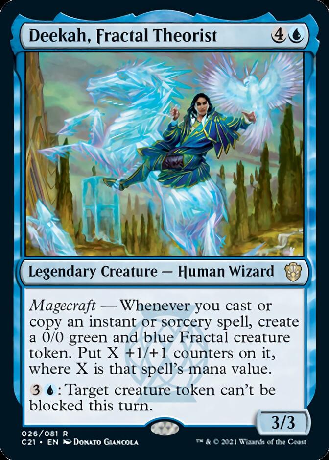 Deekah, Fractal Theorist [Commander 2021] (C21 26)