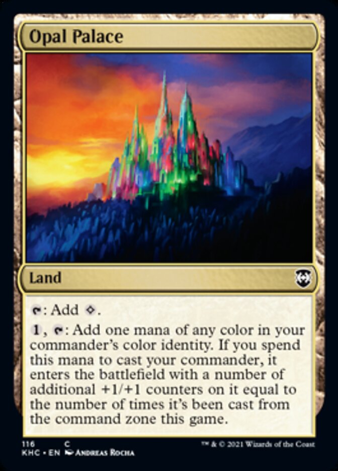 Opal Palace [Kaldheim Commander] (KHC 116)