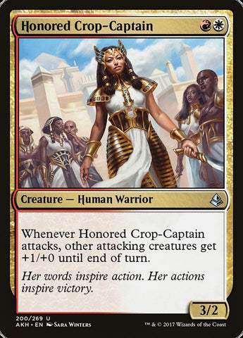 Honored Crop-Captain [Amonkhet] (AKH 200)