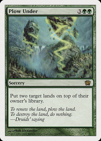 Plow Under [Eighth Edition] (8ED 272)