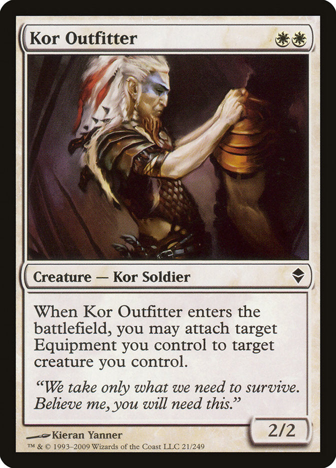 Kor Outfitter [Zendikar] (ZEN 21)