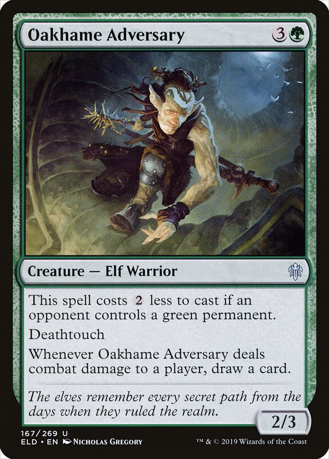 Oakhame Adversary [Throne of Eldraine] (ELD 167)
