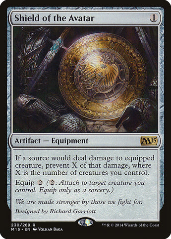 Shield of the Avatar [Magic 2015] (M15 230)