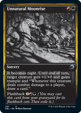 Unnatural Moonrise [Innistrad: Double Feature] (DBL 247)