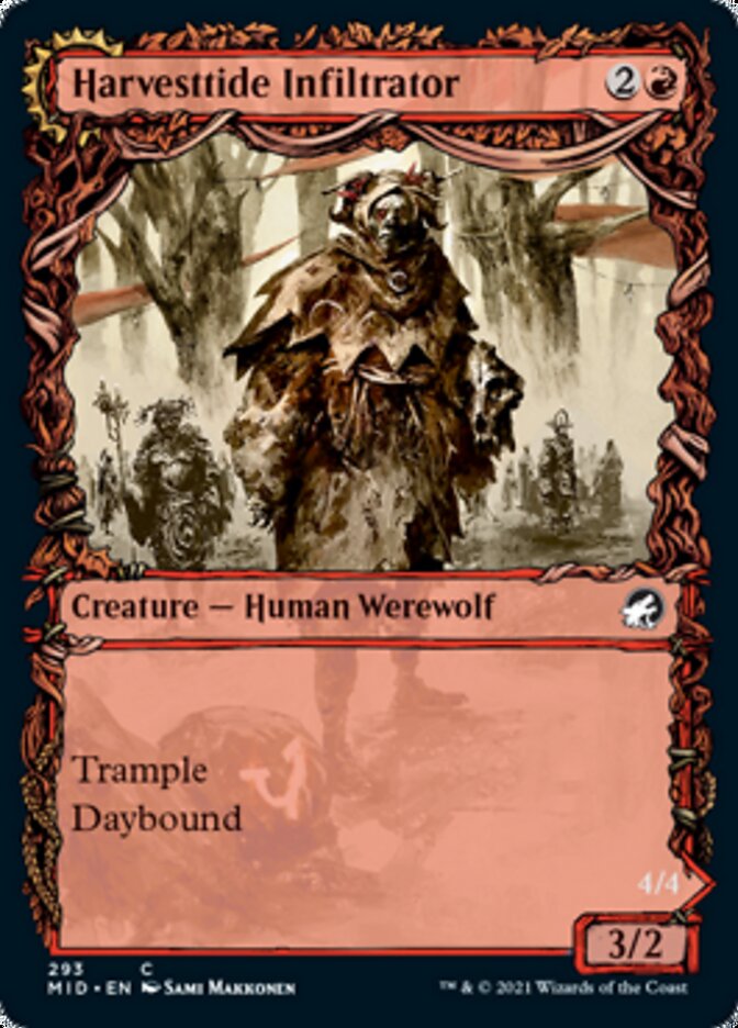Harvesttide Infiltrator // Harvesttide Assailant (Showcase Equinox) [Innistrad: Midnight Hunt] (MID 293)