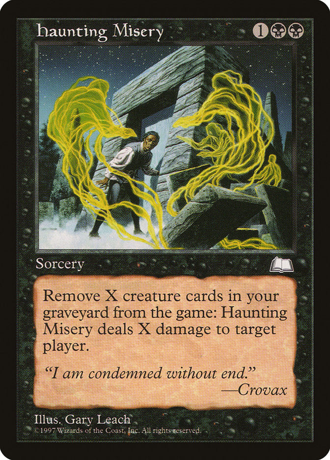 Haunting Misery [Weatherlight] (WTH 71)