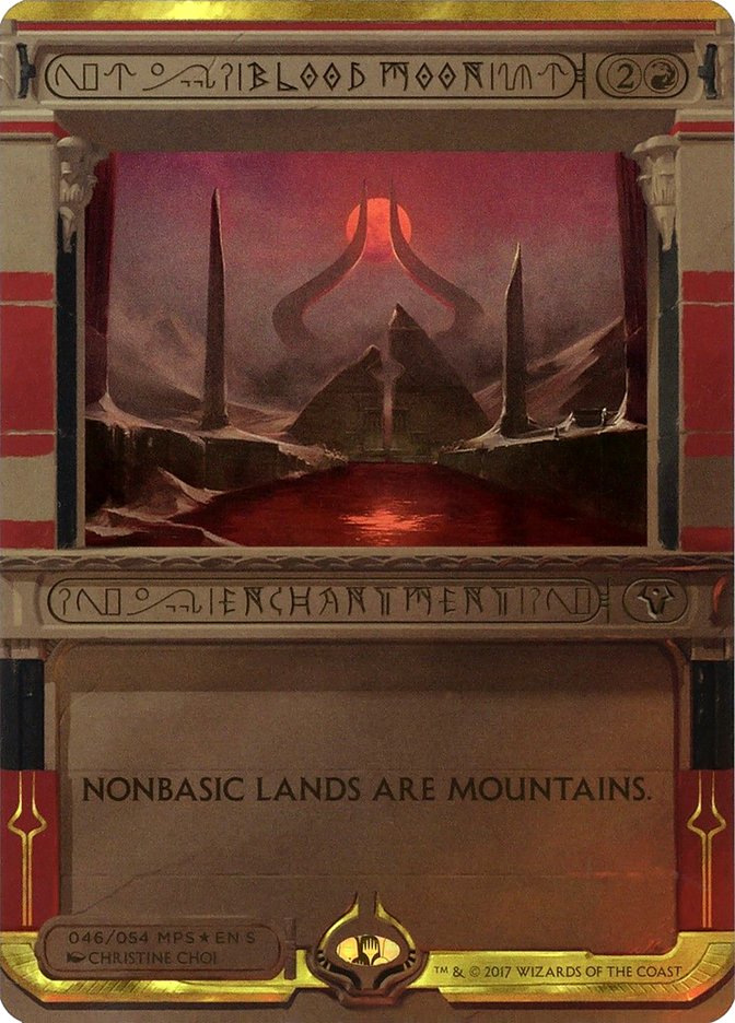 Blood Moon (Invocation) [Amonkhet Invocations] (MP2 46)