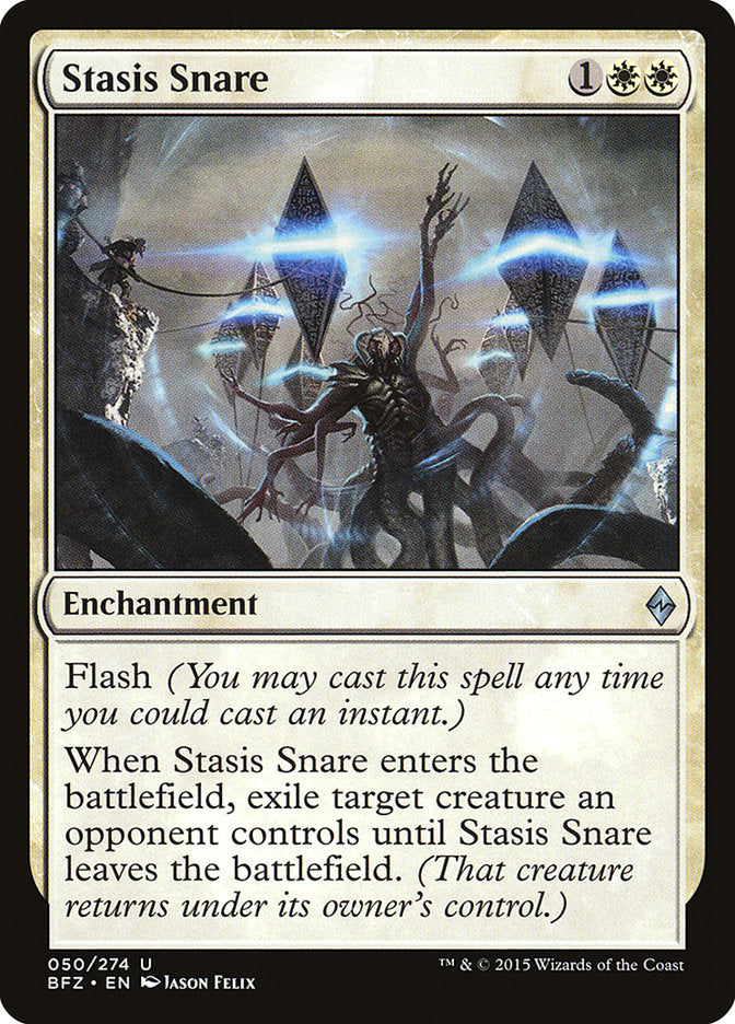 Stasis Snare [Battle for Zendikar] (BFZ 50)