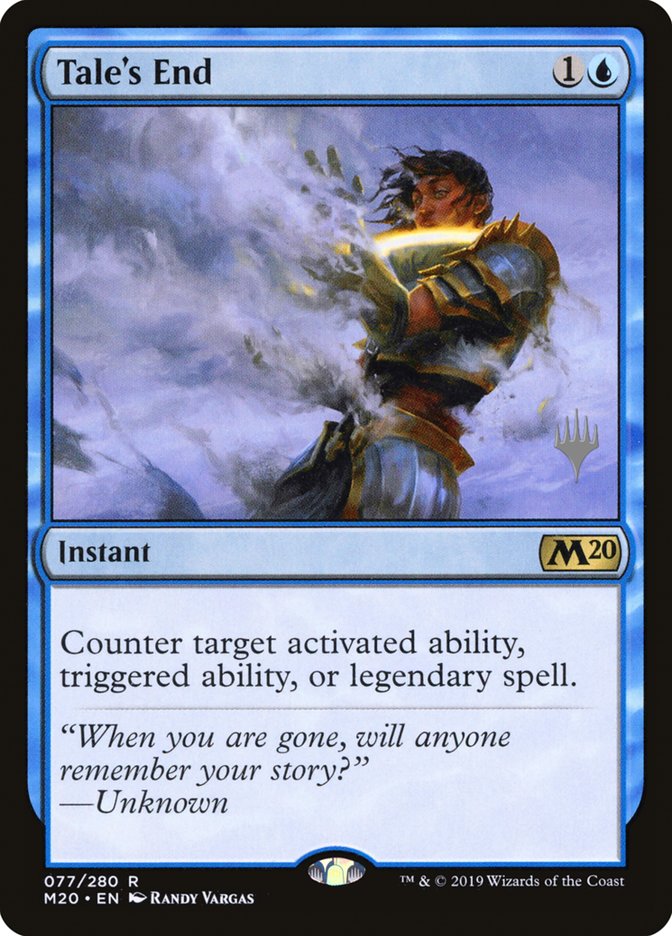 Tale's End (Promo Pack) [Core Set 2020 Promos] (PM20 77P)