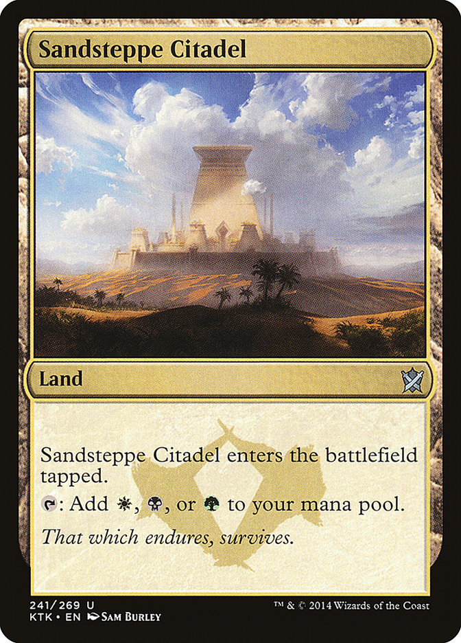 Sandsteppe Citadel [Khans of Tarkir] (KTK 241)