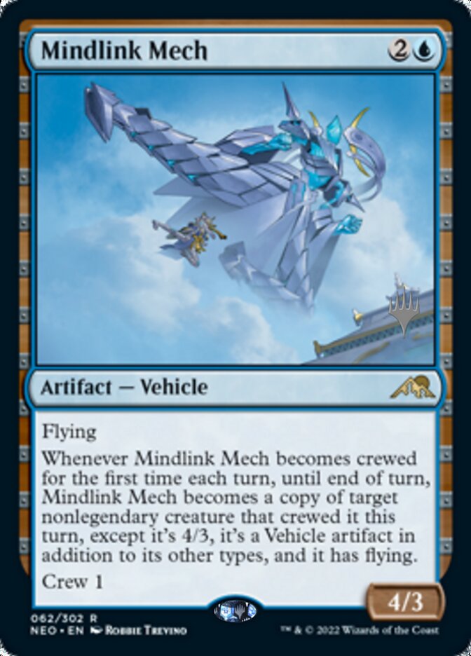 Mindlink Mech (Promo Pack) [Kamigawa: Neon Dynasty Promos] (PNEO 62)