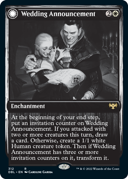 Wedding Announcement // Wedding Festivity [Innistrad: Double Feature] (DBL 312)